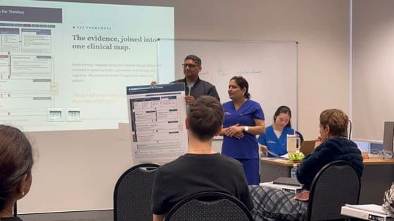 Presenting to the group